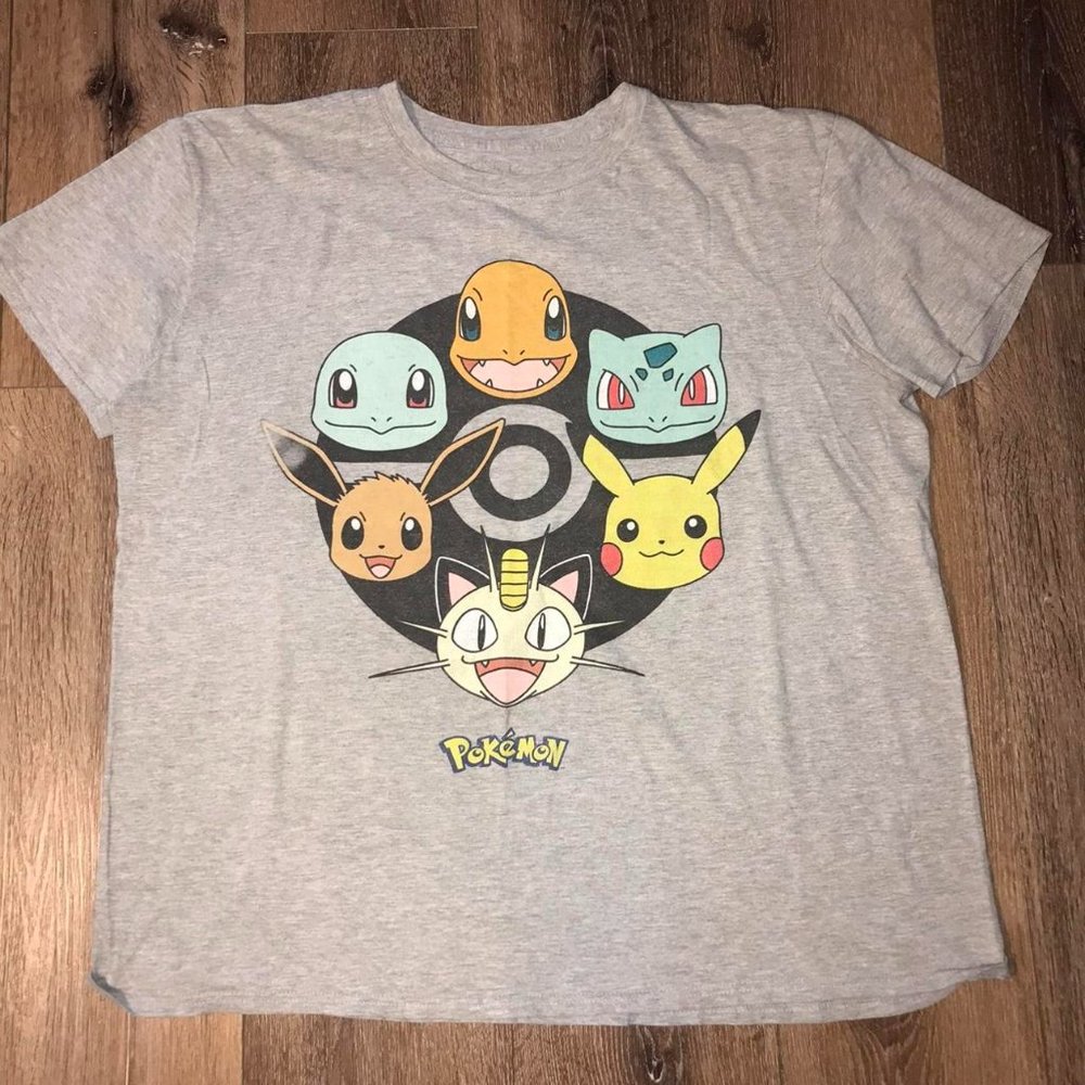 Late 1990’s Pokemon T-Shirt, starter pokemon plus some